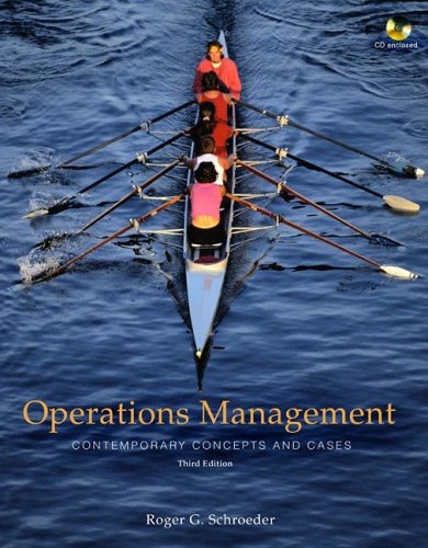 Stock image for Operations Management: Contemporary Concepts and Cases for sale by ThriftBooks-Atlanta