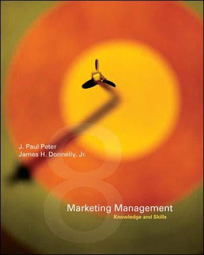 9780073137636: Marketing Management: Knowledge And Skills