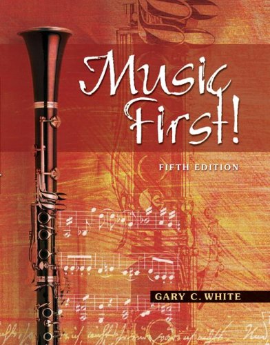 Imagen de archivo de Music First! a la venta por BookHolders