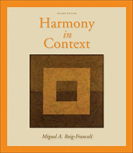 Imagen de archivo de Harmony in Context (B&B Music) a la venta por SecondSale