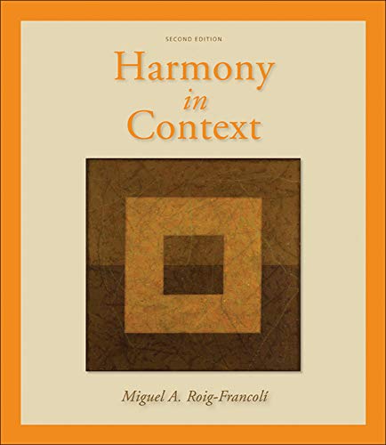 9780073137940: Harmony in Context