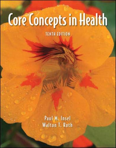 Stock image for Connect Core Concepts in Health for sale by Better World Books