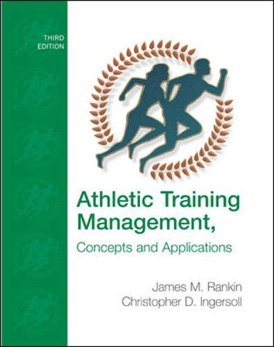 9780073138916: Athletic Training Management: Concepts and Applications with eSims Bind-in Card