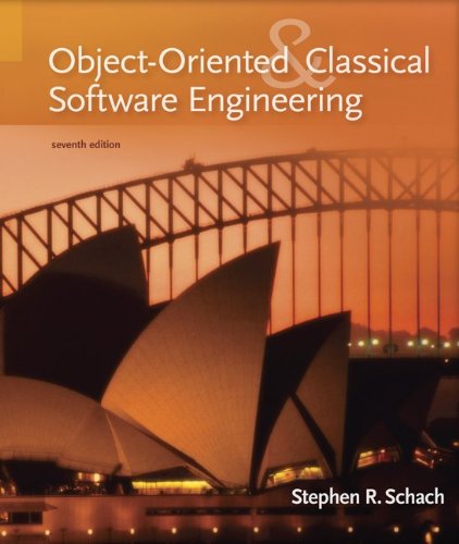 9780073191263: Object-Oriented And Classical Software Engineering