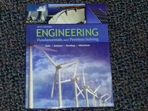 Stock image for Engineering Fundamentals and Problem Solving for sale by Goodwill Books