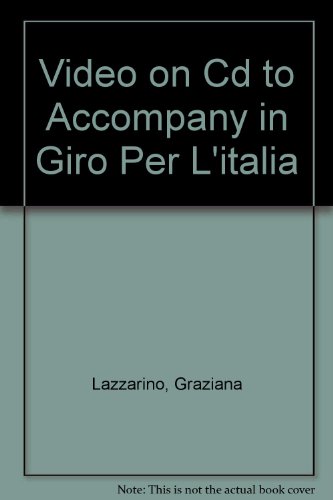 9780073192604: Video on Cd to Accompany in Giro Per L'italia