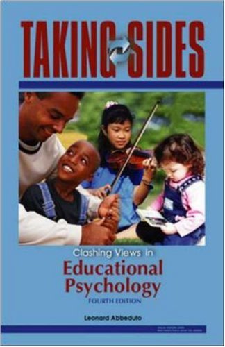 Stock image for Taking Sides: Clashing Views in Educational Psychology for sale by Austin Goodwill 1101