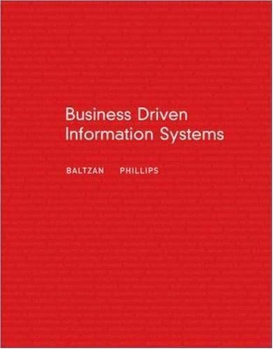 Stock image for Bus Driven Information Systems for sale by HPB-Red