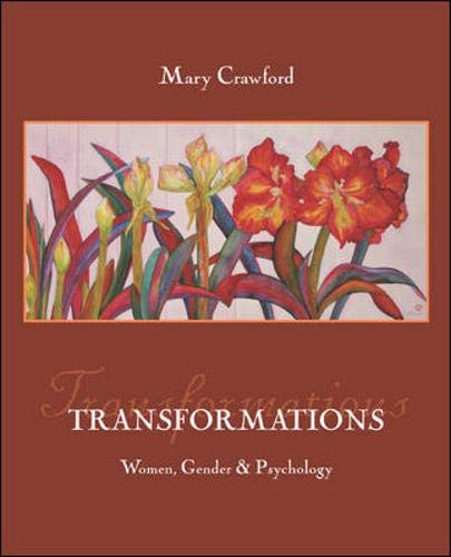 Beispielbild fr Transformations: Women, Gender, and Psychology with Sex and Gender Online Workbook zum Verkauf von Cambridge Rare Books