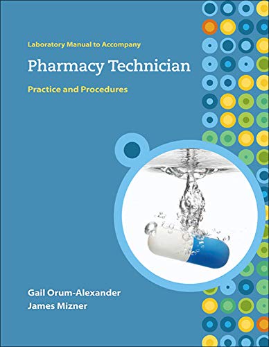 9780073202693: Pharmacy Technician: Practice and Procedures