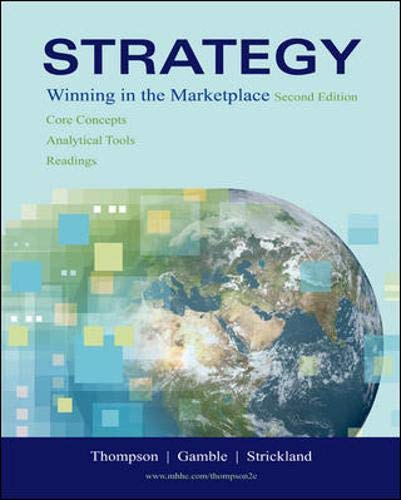 Stock image for Strategy: Core Concepts, Analytical Tools, Readings with Online Learning Center with Premium Content Card for sale by Textbooks_Source