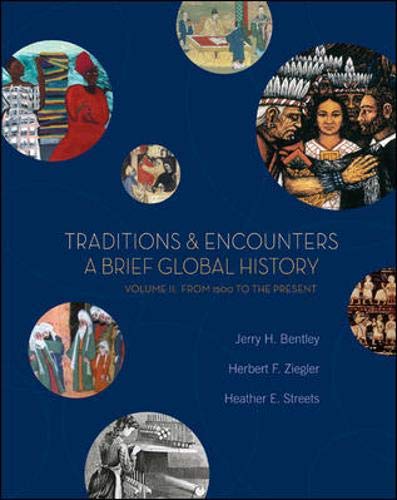 Beispielbild fr Traditions and Encounters : A Brief Global History, Volume II: from 1500 to the Present zum Verkauf von Better World Books