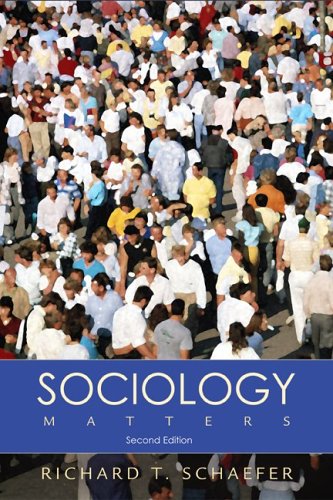 Beispielbild fr Sociology Matters with Powerweb zum Verkauf von ThriftBooks-Atlanta