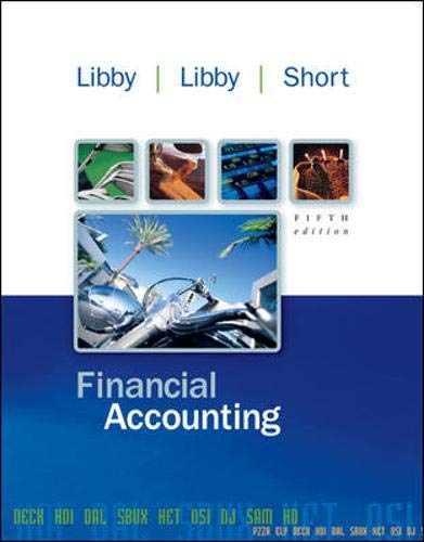 Beispielbild fr Financial Accounting zum Verkauf von Wonder Book