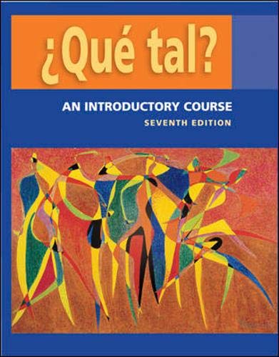 9780073209425: Que tal?: An Introductory Course Student Edition with Bind-in OLC passcode card
