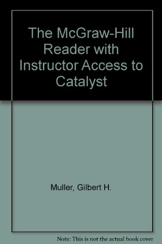 Beispielbild fr The McGraw-Hill Reader with Instructor Access to Catalyst zum Verkauf von Books From California