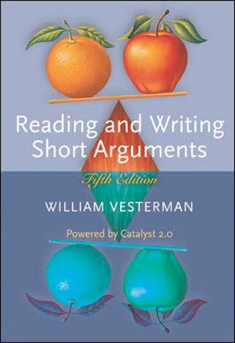 Stock image for Reading and Writing Short Arguments (Powered by Catalyst 2.0) for sale by Once Upon A Time Books