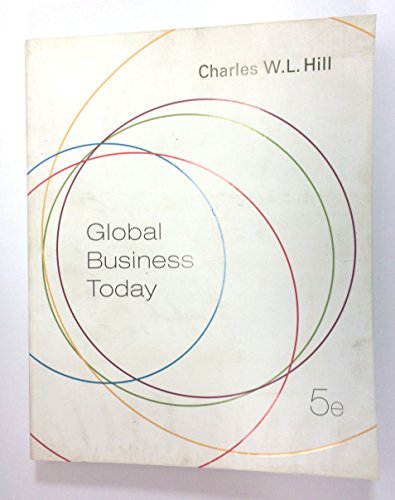 Beispielbild fr Global business today: Fifth Edition zum Verkauf von a2zbooks