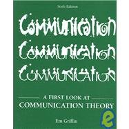 Stock image for A First Look at Communication Theory with Conversations CD-ROM for sale by ThriftBooks-Atlanta