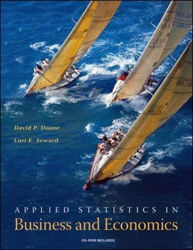 Imagen de archivo de Applied Statistics in Business and Economics with St CDRom a la venta por ZBK Books