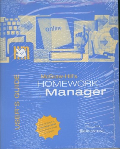 Basic Statistics for Business & Economics Homework Manager User Guide and Access Code (9780073218113) by Lind, Douglas; Marchal, William; Wathen, Samuel
