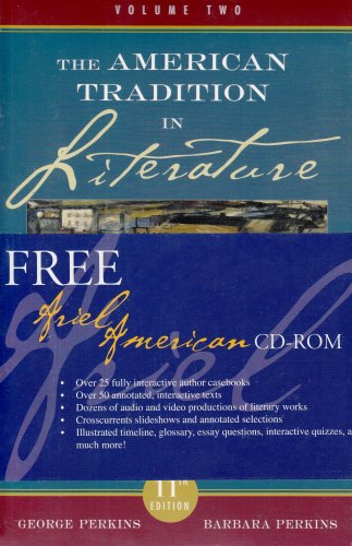 American Tradition in Literature (Volume TWO): With American Ariel (9780073221533) by George B. Perkins; Barbara Perkins