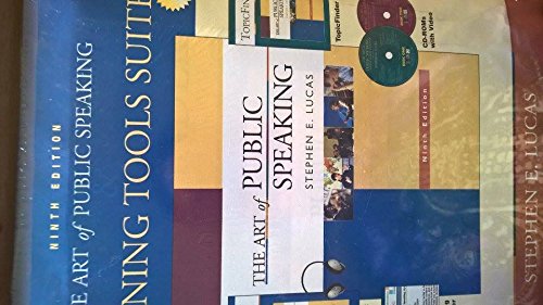 Stock image for The Art of Public Speaking Learning Tooks Suite: Annotated Instructors Edition With Cds 5 for sale by Top Notch Books