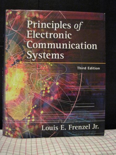 Stock image for Principles of Electronic Communication Systems for sale by Better World Books