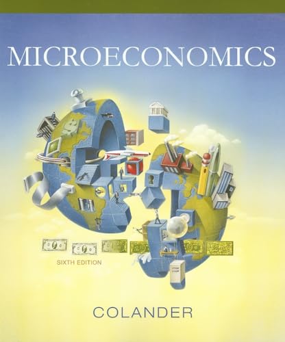 Imagen de archivo de Microeconomics a la venta por Better World Books: West