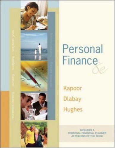 Beispielbild fr Personal Finance zum Verkauf von Better World Books