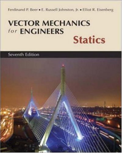 Beispielbild fr Vector Mechanics for Engineers: Statics, 7th Edition zum Verkauf von ThriftBooks-Dallas