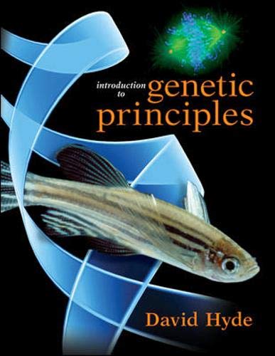 Stock image for Introduction to Genetic Principles for sale by HPB-Red