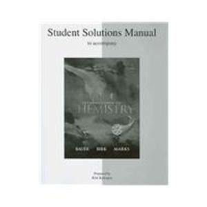 Beispielbild fr Student Solutions Manual to accompany Introduction to Chemistry zum Verkauf von Decluttr
