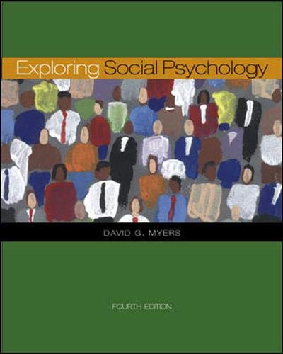 9780073228877: Exploring Social Psychology with PowerWeb