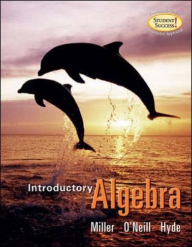 Beispielbild fr Introductory Algebra zum Verkauf von ThriftBooks-Dallas