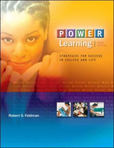 Stock image for POWER Learning: Strategies for Success in College and Life (with BookMark, Online Learning Center Bind-In Card) for sale by St Vincent de Paul of Lane County