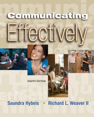 9780073252018: Communicating Effectively