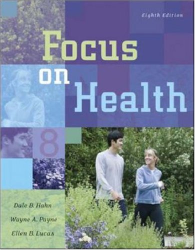 Stock image for Focus on Health with Online Learning Center Bind-in Card for sale by Hippo Books