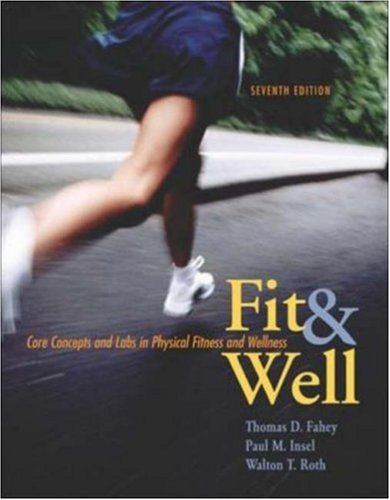 9780073252087: Fit & Well: Core Concepts and Labs in Physical Fitness and Wellness with Online Learning Center Bind-in Card and Daily Fitness and Nutrition Journal