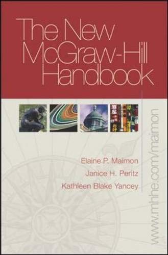 9780073252155: New McGraw-Hill Handbook (hardcover) with Student Access to Catalyst 2.0