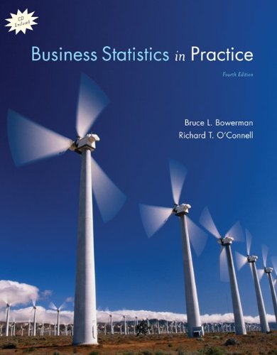 9780073252919: Business Statistics in Practice with Student CD