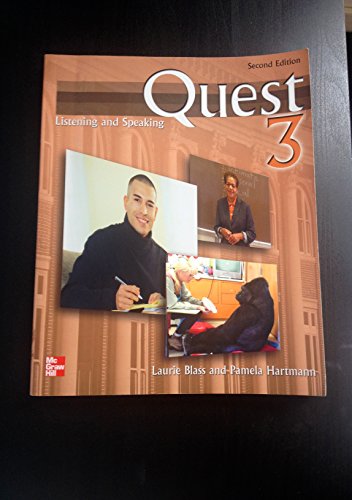 9780073253312: Quest 3 Listening and Speaking Student Book: 2nd Edition