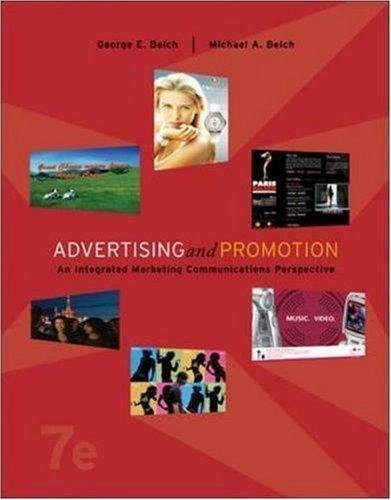 Beispielbild fr Advertising and Promotion (An inergrated marketing communications perspective) zum Verkauf von HPB-Red