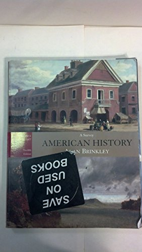 Beispielbild fr American History: A Survey, Volume I: To 1877 [With CDROM] zum Verkauf von ThriftBooks-Dallas