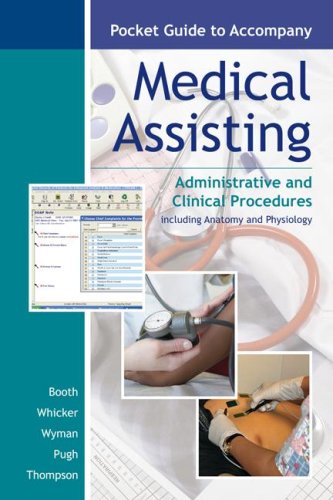 Imagen de archivo de Pocket Guide to accompany Medical Assisting: Administrative and Clinical Procedures a la venta por SecondSale