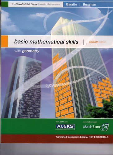 9780073257778: BAsic Mathematical Skills with Geometry - Annotated Instructor's Edition