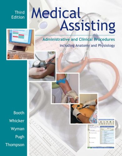 Imagen de archivo de Medical Assisting-Administrative and Clinical Procedures with Student CD-ROMs a la venta por HPB-Red