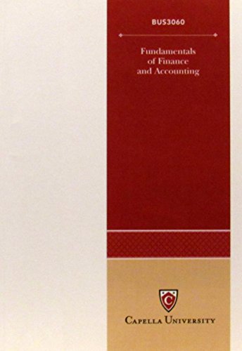 9780073260778: Fundamentals of Finance and Accounting