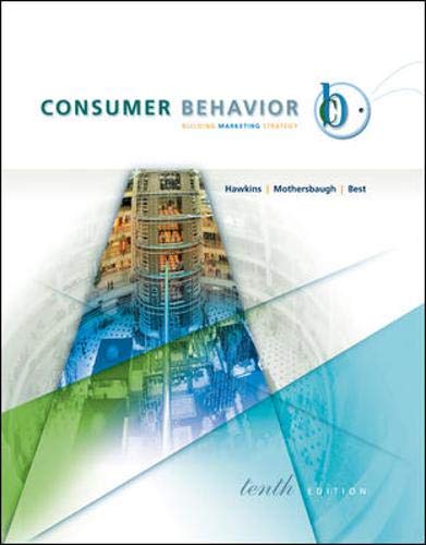 9780073261546: Consumer Behavior with DDB Life Style StudyTM Data Disk