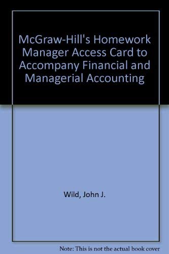 9780073264073: Mcgraw-hill's Homework Manager Access Card to Accompany Finman
